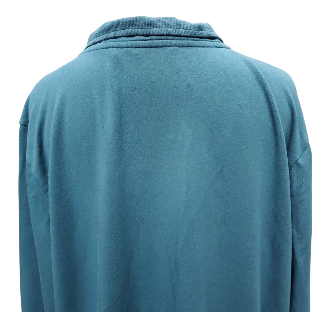Soft Surroundings Lakshmi Pullover Tunic TopTeal Blue Green Style 2EQ97 Sz 1X - Picture 9 of 12
